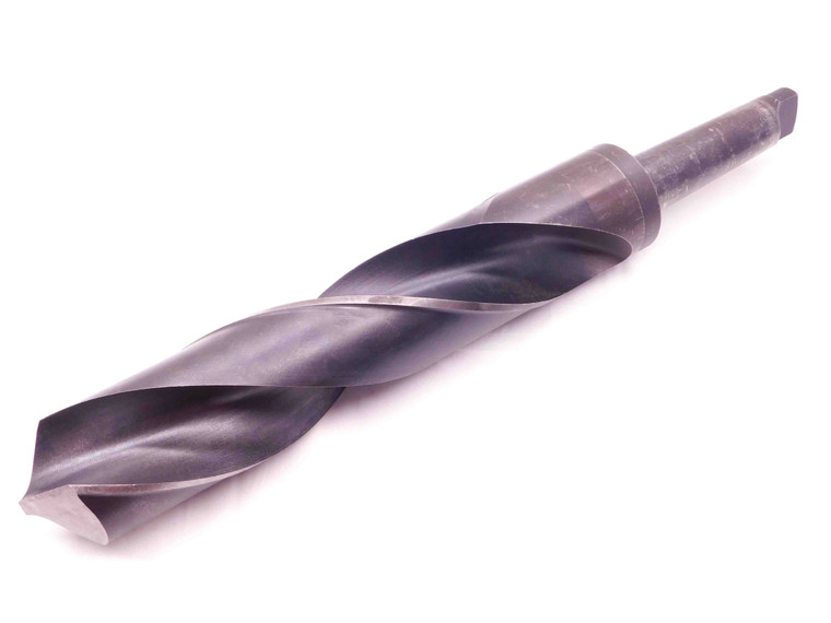 3 1/8 O.D. HSS TWIST DRILL BIT MORSE TAPER #5 SHANK 13 1/2 LOC 3.125 MT5