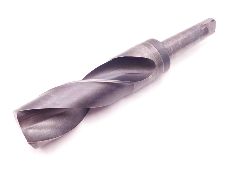 MORSE 3" HSS FLAT BOTTOM TWIST DRILL BIT MORSE TAPER #5 SHANK 7 5/8 LOC 3.0 MT5