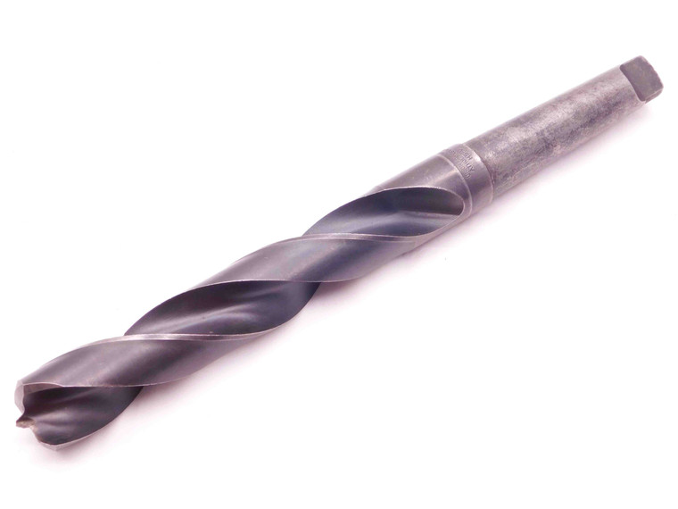 UTD 1 25/64 O.D. HSS BRAD POINT TWIST DRILL BIT MORSE TAPER #4 SHANK 1.3906 MT4 - BR9759CM4