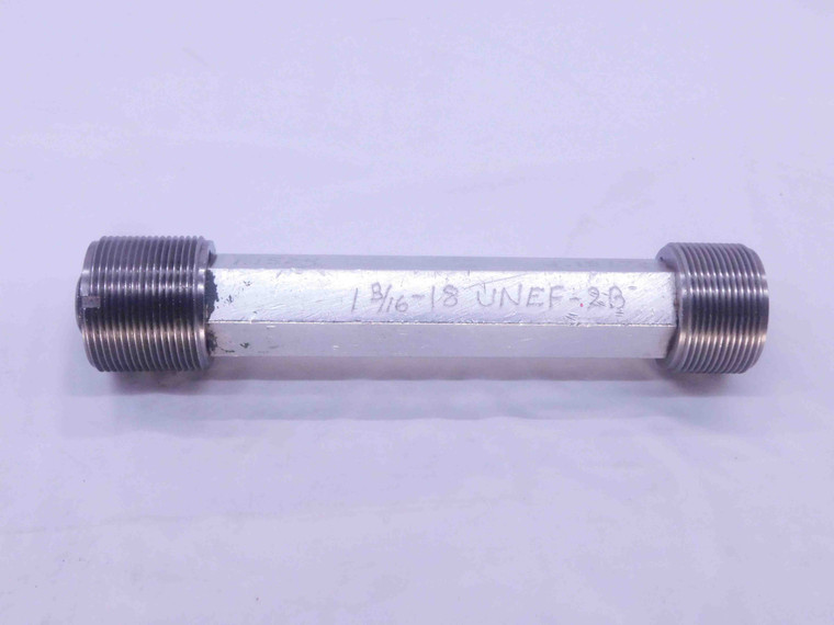 1 3/16 18 UNEF 2B SPECIAL THREAD PLUG GAGE 1.1875 GO NO GO PDS= 1.1524 & 1.1577 - DW34841LVR