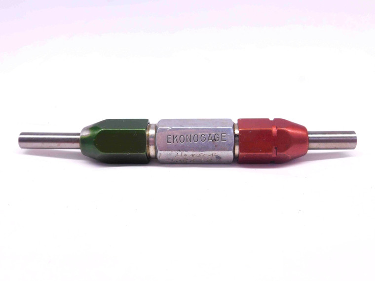 .2400 & .2600 PIN PLUG GAGE GO NO GO .2500 -.0100 UNDERSIZE 1/4 6 mm .240 .260 - DM0036CT4