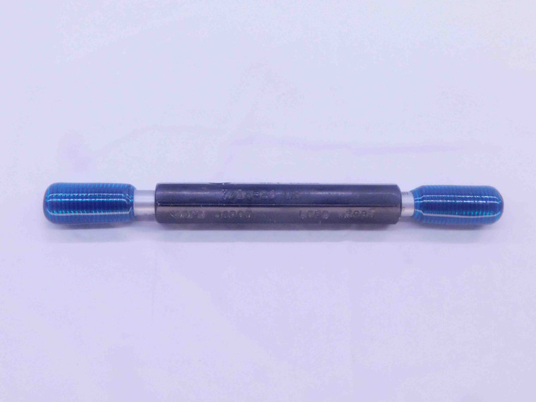 7/16 20 UN SPECIAL SET THREAD PLUG GAGE .4375 GO NO GO PDS= .4007 & .3987 CHECK - DW34988AW5