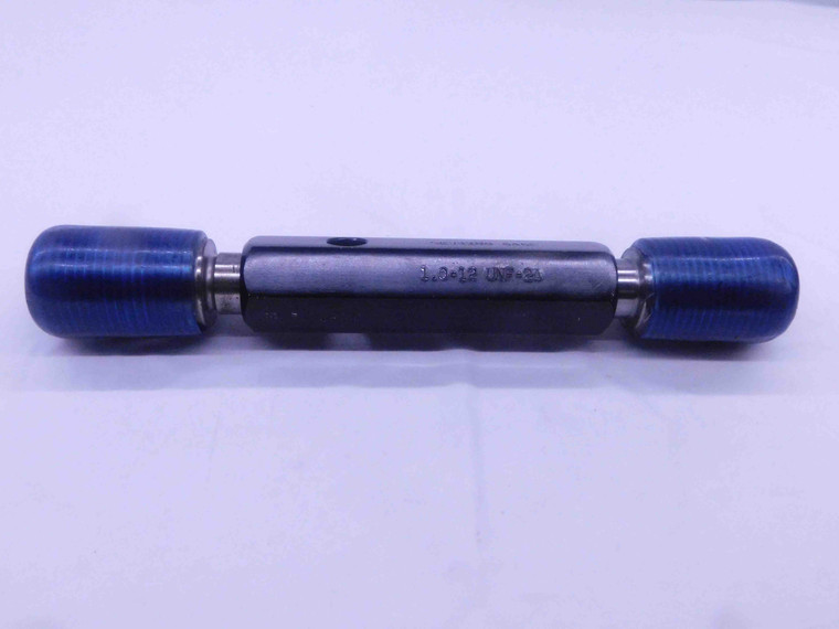 1" 12 UNF 2A SET THREAD PLUG GAGE 1.0 1.00 1.000 GO NO GO P.D.'S = .9441 & .9382 - DW35008AW5