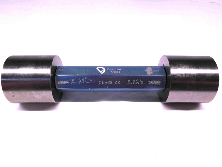 2.2260 & 2.2300 CL ZZ PIN PLUG GAGE GO NO GO 2.2188 2 7/32 56.642 2.226 2.230 - EA0047CT4