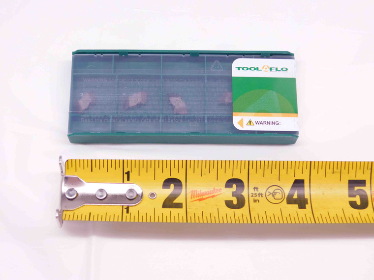 5pcs TOOL FLO FLT-2L AC50C TiAlN CARBIDE INSERTS 8-36 EXT 7-20 INT TPI TOP NOTCH - DM0111TFLO