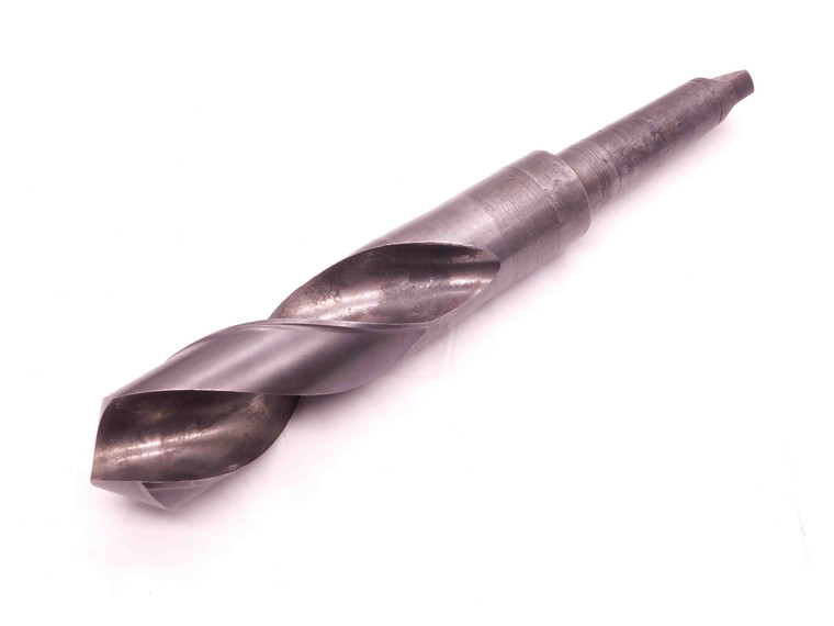 1 39/64 O.D. HSS TWIST DRILL BIT MORSE TAPER #4 SHANK 5 1/4 LOC 1.6093 MT4 - BR9893AT5