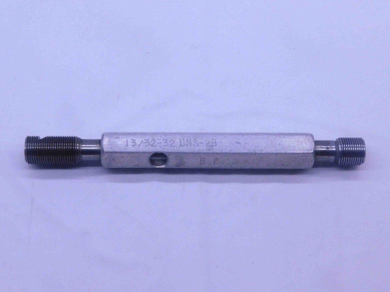 13/32 32 UNS 2B BEFORE PLATE THREAD PLUG GAGE .4062 GO NO GO PDS= .3870 & .3903 - DW34957CT4