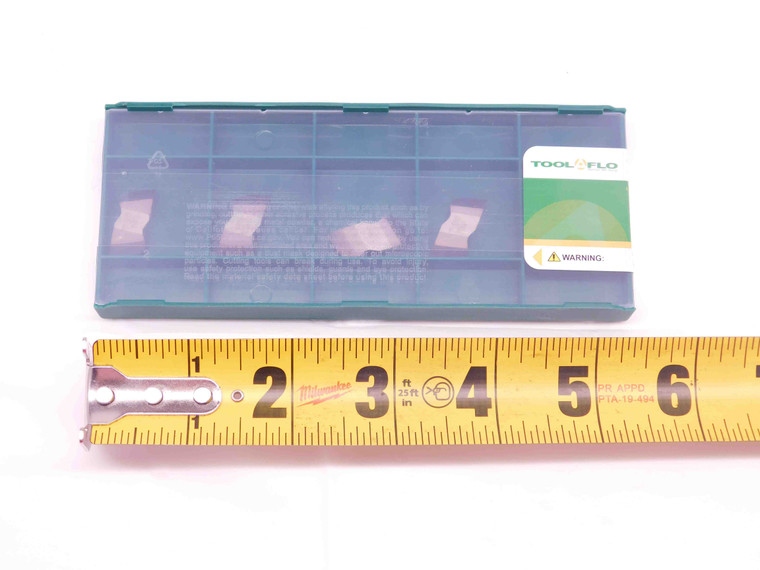 5pcs TOOL FLO FLT-3R AC50C TiAlN CARBIDE INSERTS 6-20 EXT 5-12 INT TPI TOP NOTCH - DM0146TFLO