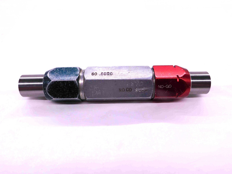 .8800 & .8900 PIN PLUG GAGE GO NO GO .8906 -.0006 57/64 22.352 mm .880 .890 - EA0065CT4