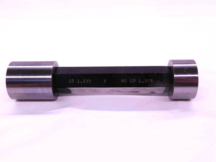 1.3350 & 1.3450 CL X PIN PLUG GAGE GO NO GO 1.3438 +.0012 1 11/32 34 1.335 1.345 - EA0095CT4