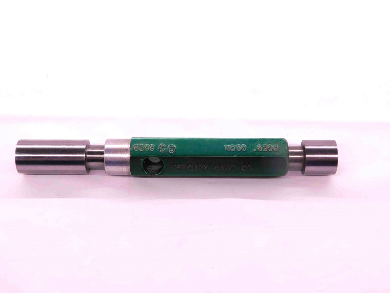.6200 & .6300 CL Z PIN PLUG GAGE GO NO GO .6250 -.0050 5/8 16 mm .620 .630 - EA0108CT4