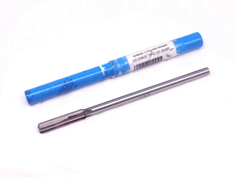 NEW R.R.T. 0.399 OD HSS CARBIDE TIPPED REAMER 4 FL .399 .3990 .4063 UNDERSIZE - DM0236AU5