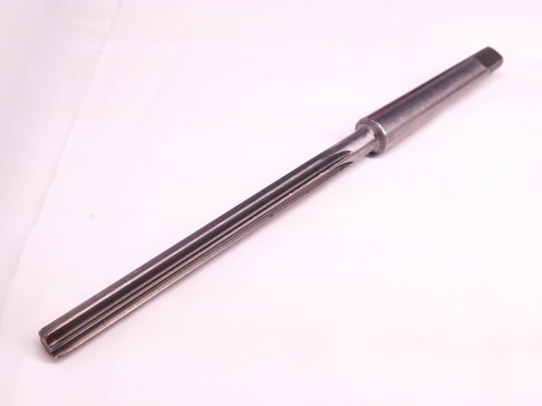 0.3128 OD HSS REAMER MT1 SHANK 6 FL .3128 5/16 .3125 +.0003 OVERSIZE 8 mm CNC - EA0200BD4