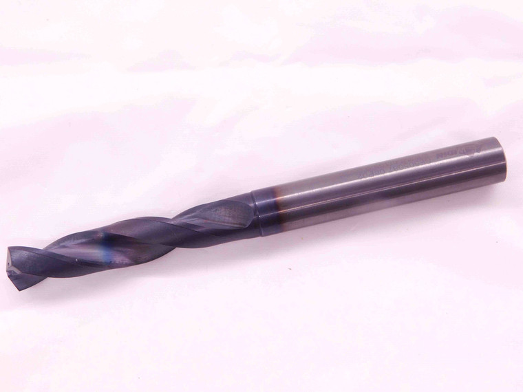 WIDIN 8.7mm TiAlN CARBIDE COOLANT THRU TWIST DRILL BIT SF505087 9mm SHANK - EA0268BF4