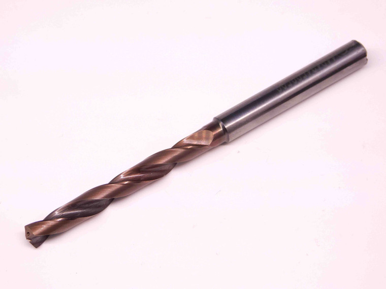 CTMI 5mm CARBIDE COOLANT THRU JOBBER TWIST DRILL BIT 6mm SHANK 43mm LOC - EA0272BF4