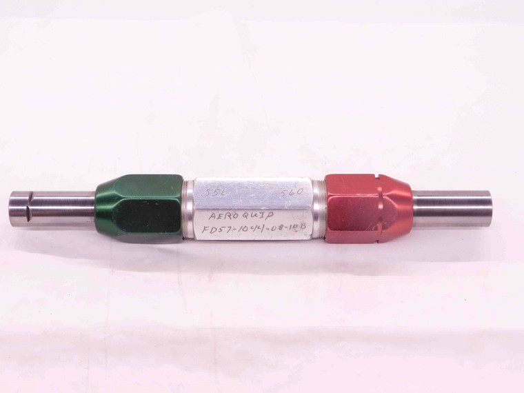 .5500 & .5600 PIN PLUG GAGE GO NO GO .5625 -.0025 UNDERSIZE 9/16 14 mm .550 .560 - EA0299AW4