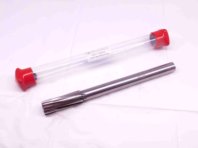 NEW 0.937 OD CARBIDE TIP REAMER SPIRAL .937 .9370 .9375 UNDERSIZE - DM0293BY4