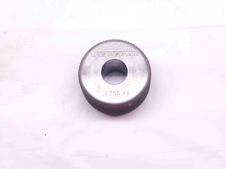 .6250 CLASS XX CARBIDE MASTER PLAIN BORE RING GAGE ONSIZE 5/8 16 mm .625 CHECK - DM0310AX5