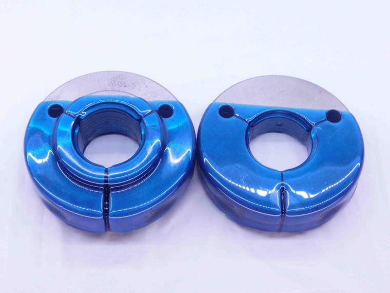 1 5/8 8 UN 2A THREAD RING GAGES 1.625 1.6250 GO NO GO P.D.'S = 1.5416 & 1.5342 - DW35268AW5