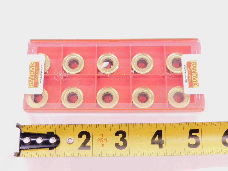 10pcs NEW SANDVIK RCHT 16 06 M0-PL 1025 TiN COATED CARBIDE MILLING INSERTS - EA0451BM5