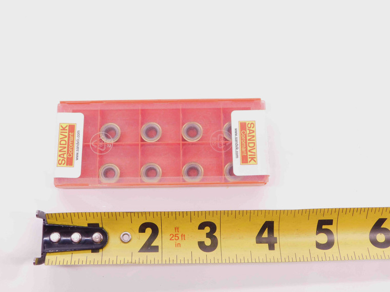 10pcs NEW SANDVIK RCHT 09 T3 00-PL 1030 TiN COATED CARBIDE INSERTS 09T300-PL - EA0483BM5