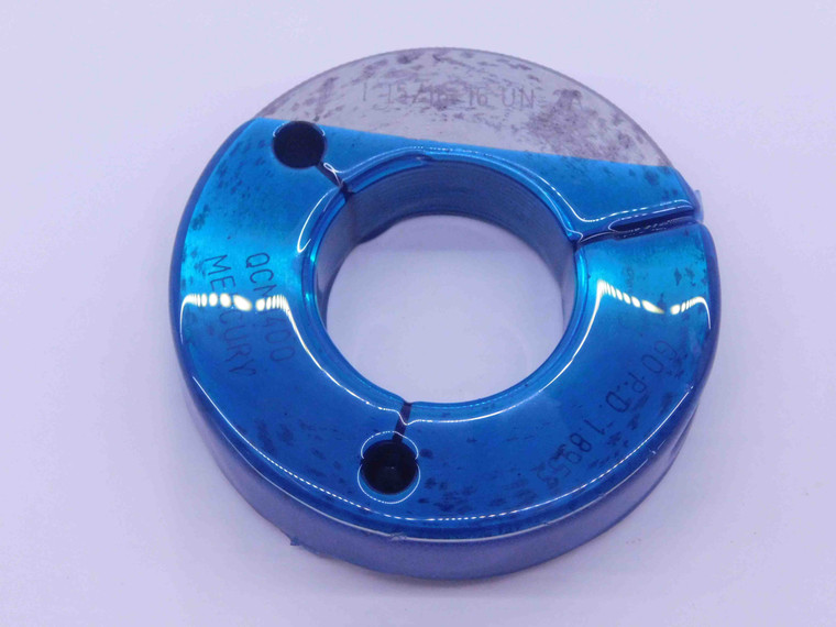 1 15/16 16 UN 2A THREAD RING GAGE 1.9375 GO ONLY P.D. = 1.8953 INSPECTION CHECK - DW35354OB5