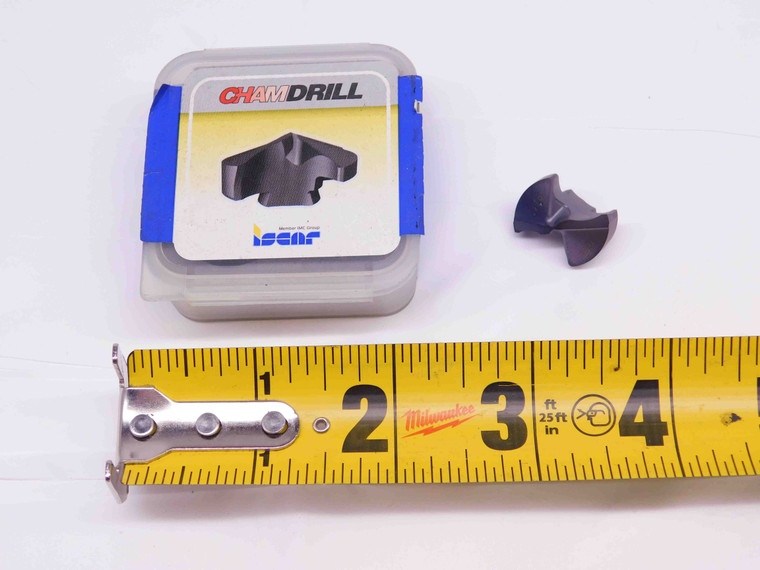1pc ISCAR IDI 206-SG IC908 TiAlN CARBIDE REPLACEABLE DRILL TIP INSERT .811 OD - DM0389CT4