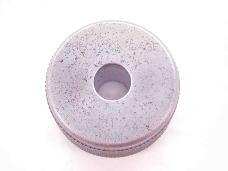 .3731 CLASS XX MASTER PLAIN BORE RING GAGE .3750 -.0019 UNDERSIZE 3/8 9.477 mm - EA0501BY4