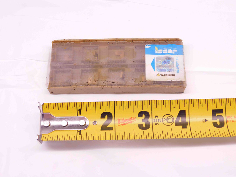 10pcs NEW ISCAR TAG L2JS-15D IC808 TiN COATED CARBIDE CUTOFF INSERTS .079" WIDTH - DM0412BM5