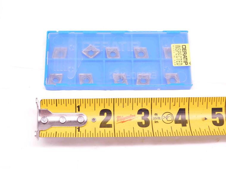10pcs NEW KYOCERA CERATIP CPMH321 TC30 TiCN COATED CARBIDE INSERTS SEALED - DM0434BM5