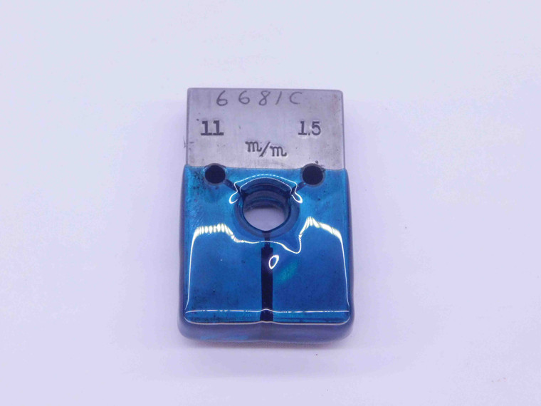 BUDGET M11 X 1.5 THREAD RING GAGE 11 METRIC GO ONLY INSPECTION CHECK - DW35366BK5