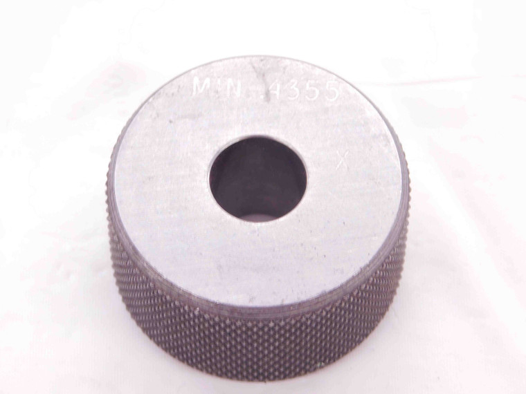 .4355 CLASS X MASTER PLAIN BORE RING GAGE .4375 -.0020 UNDERSIZE 7/16 11 mm - EA0531BY4