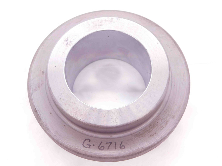 2.0000 CLASS X MASTER PLAIN BORE RING GAGE ONSIZE 2.0 50.800 mm 2.000 CHECK - EA0558CP4