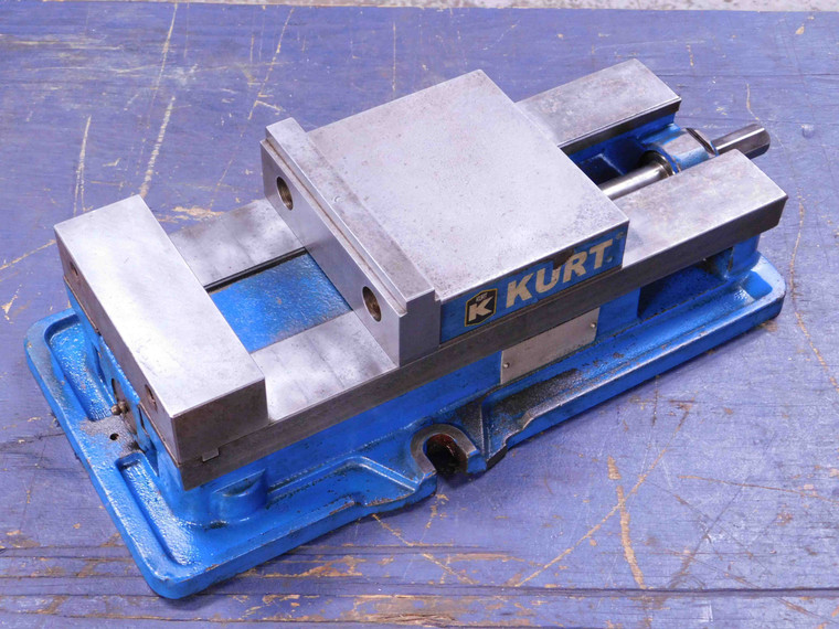 KURT SINGLE STATION MACHINE VISE 6" JAW WIDTH 8 3/4" JAW OPENING PRECISION