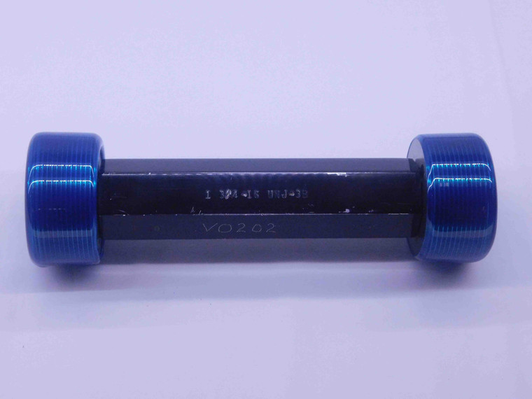 1 3/4 16 UNJ 3B THREAD PLUG GAGE 1.75 1.750 GO NO GO P.D.'S = 1.7094 & 1.7146 - DW35386BR5