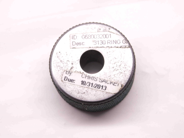 .3130 MASTER PLAIN BORE RING GAGE .3125 +.0005 OVERSIZE 5/16 8 mm .313 CHECK - DM0679BR5
