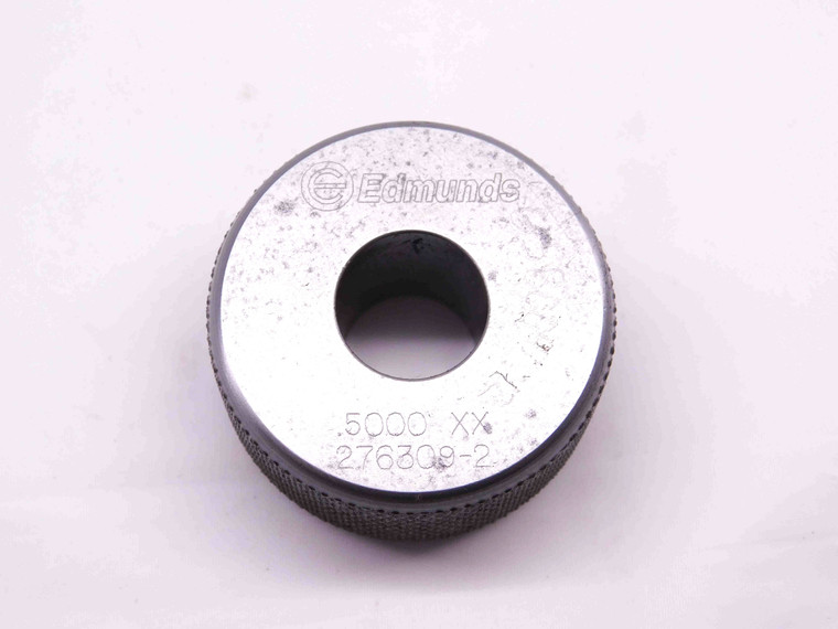 .5000 CLASS XX MASTER PLAIN BORE RING GAGE ONSIZE 1/2 12.700 mm .500 INSPECTION - DM0680BR5