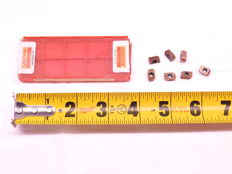 7pcs NEW SANDVIK COROMANT L331.1A-05 45 30H-WL 1030 TiAlN COATED CARBIDE INSERTS - DM0727BL5