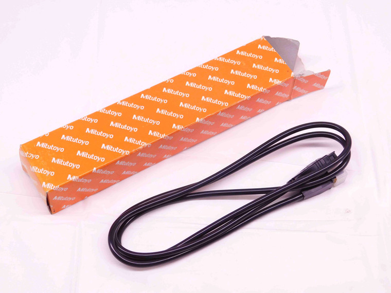 MITUTOYO 905338 DATA OUTPUT CABLE STRAIGHT TYPE SPC CONNECTION 40" LENGTH - DM0763CT4