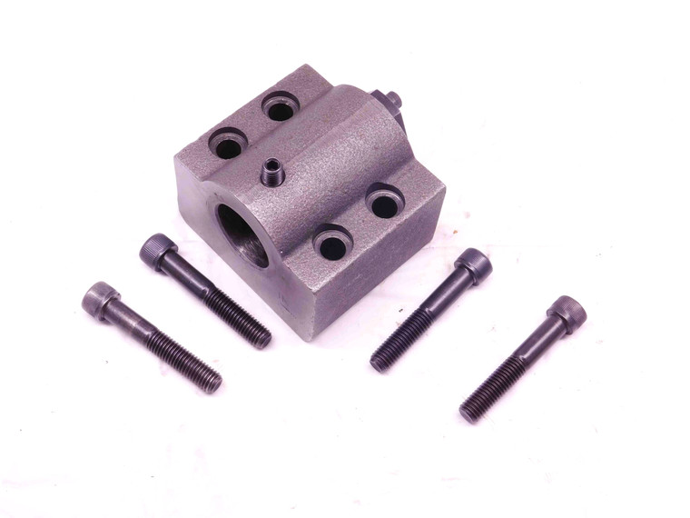 1 1/2 ID BORING BAR LATHE TURRET TOOL HOLDER BLOCK 35mm X 75mm BOLT HOLE PATTERN - DM0791BY4