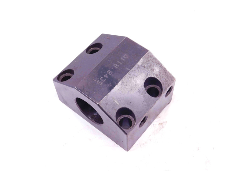 1 1/2 ID BORING BAR LATHE TURRET TOOL HOLDER BLOCK 45mm X 80mm BOLT HOLE PATTERN - DM0792BY4