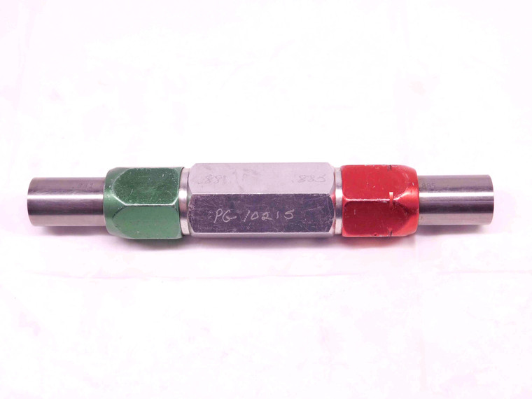 .8810 & .8850 PIN PLUG GAGE GO NO GO .8750 +.0060 7/8 22.377 mm .881 .885 CHECK - DM0833CT4