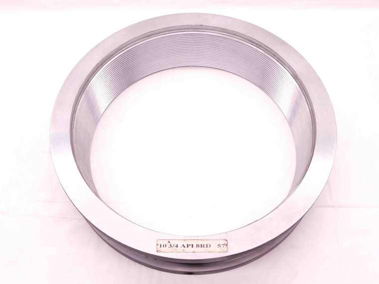 HEMCO 10 3/4 8 RD CSG ROUND CASING API 5B THREAD RING GAGE 10.75 USA MADE - BR10008BU5