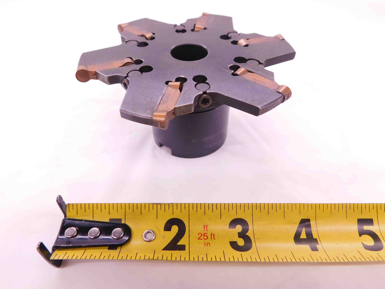 NEW SANDVIK 4" OD X 5mm WIDTH INDEXABLE GROOVE MILLING CUTTER A329-102R19-J - EA0589BL5