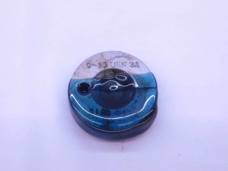 0 80 UNF 3A THREAD RING GAGE #0 .060 .0600 GO ONLY P.D. = .0519 INSPECTION CHECK - DW35709BX5