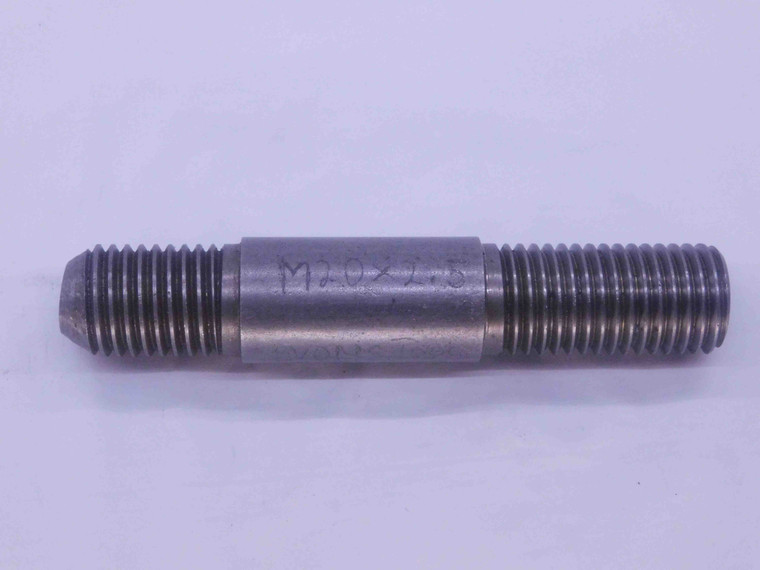 SHOP MADE M20 X 2.5 THREAD PLUG GAGE 20 METRIC GO AND NO GO INSPECTION CHECK - DW35743BX5