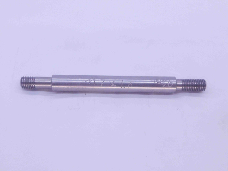 SHOP MADE M7 X 1 THREAD PLUG GAGE 7 1.0 GO NO GO P.D.'S = .250 & .256 METRIC - DW35748BX5