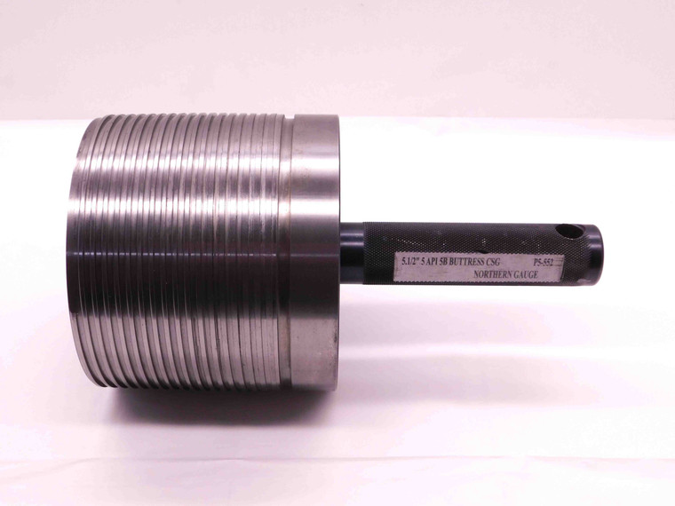 5 1/2 5 BUTTRESS CSG API 5B THREAD PLUG GAGE 5.5 5.0 BCSG BUTT CASING BUTTER BTC - BR10015BU5