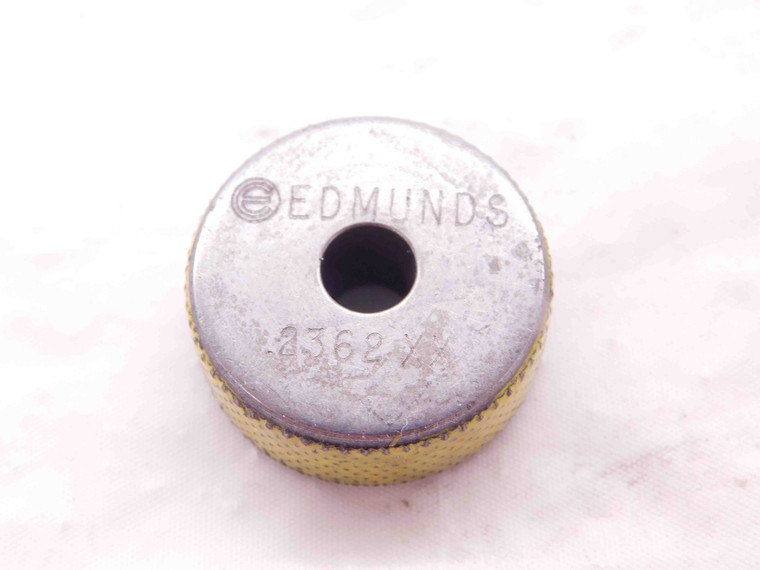 .2362 CLASS XX MASTER PLAIN BORE RING GAGE .2344 +.0018 UNDERSIZE 15/64 6 mm - EA0732BR5