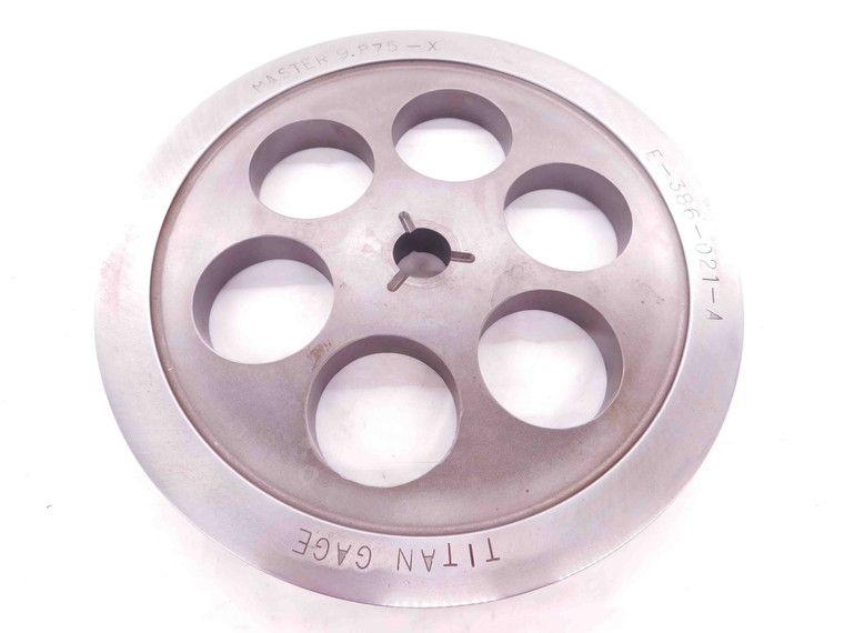 9.8750 CLASS X PIN PLUG GAGE ONSIZE 9 7/8 251 mm 9.875 INSPECTION CHECK TOOLING - EA0821CT4